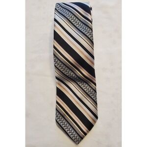 Jean Claude Vidal Multicolored And Patterned Vintage Necktie Paris New York